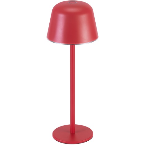 Ledvance - Udendørs LED lampe dæmpbar og genopladelig TABLE LED/2,5W/5V IP54 rød