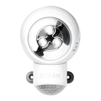Ledvance -Udendørs LED-navigationslampe med sensor SPYLUX LED/0,3W/3xAA IP43