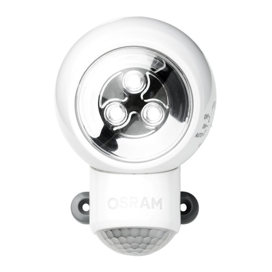 Ledvance -Udendørs LED-navigationslampe med sensor SPYLUX LED/0,3W/3xAA IP43