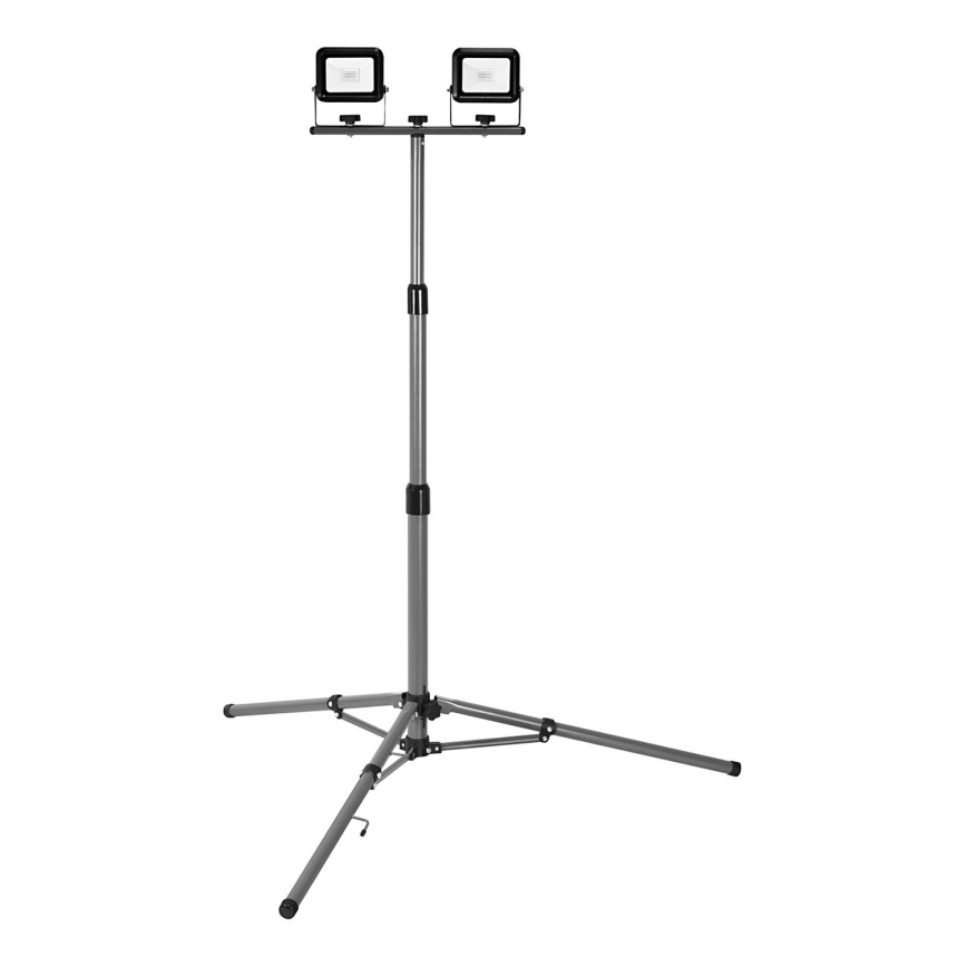 Ledvance - Udendørs LED projektør med en holder WORKLIGHT TRIPOD 2xLED/10W/230V 6500K IP65