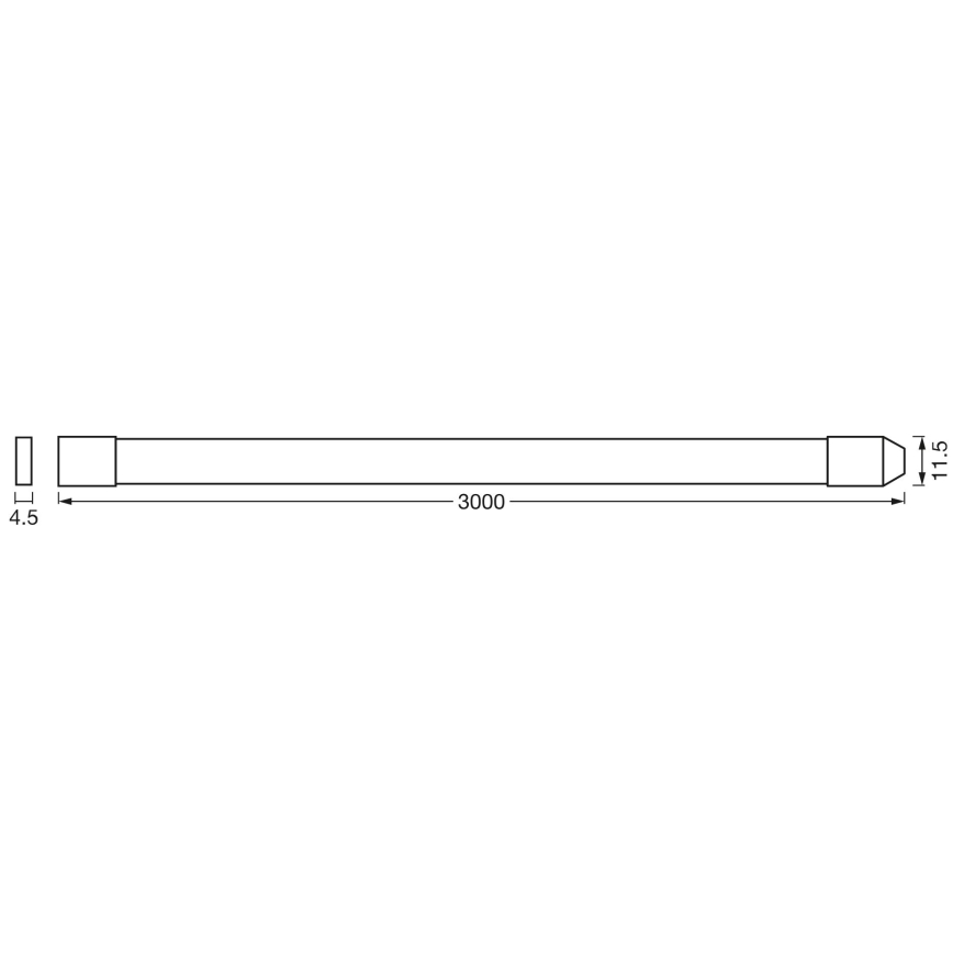 Ledvance - Udendørs LED strip RGB+TW dæmpbar FLEX 3 m LED/12,5W/230V 2700-6500K IP44 Wi-Fi