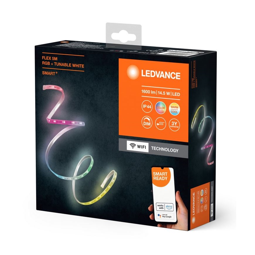 Ledvance - Udendørs LED strip RGB+TW dæmpbar FLEX 5 m LED/14,5W/230V Wi-Fi