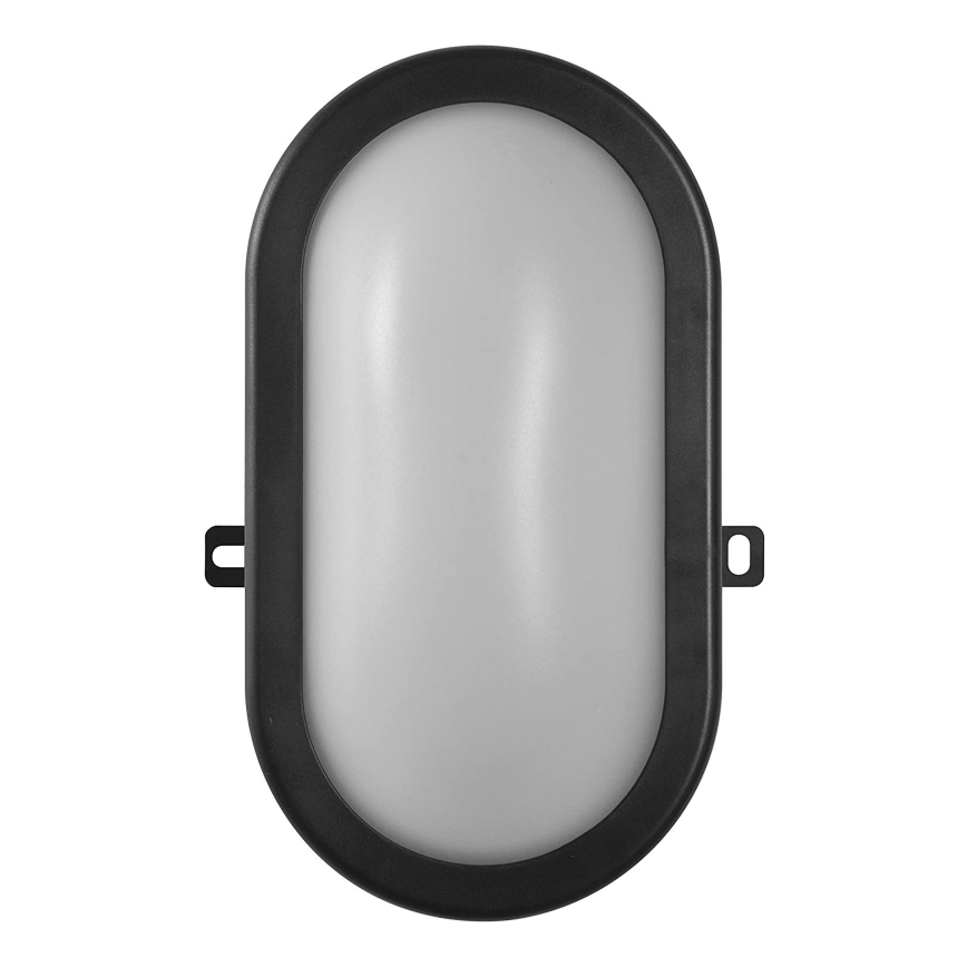 Ledvance - Udendørs LED væglampe BULKHEAD LED/11W/230V IP54 sort
