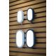 Ledvance - Udendørs LED væglampe BULKHEAD LED/11W/230V IP54 sort