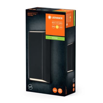 Ledvance - Udendørs LED væglampe ENDURA STYLE IDAR 2xLED/3,75W/230V IP65