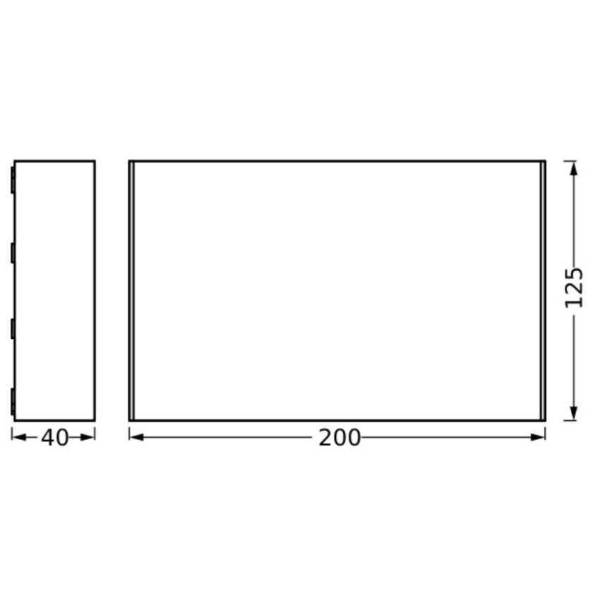 Ledvance - Udendørs LED væglampe ENDURA STYLE ILJA LED/7W/230V IP65