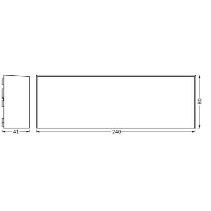Ledvance - Udendørs LED væglampe ENDURA STYLE IVO LED/6,5W/230V IP65