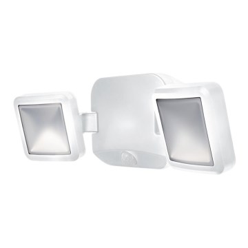 Ledvance - Udendørs LED væglampe med sensor BATTERY 2xLED/10W/4xD IP54