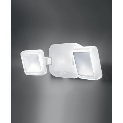 Ledvance - Udendørs LED væglampe med sensor BATTERY 2xLED/10W/4xD IP54