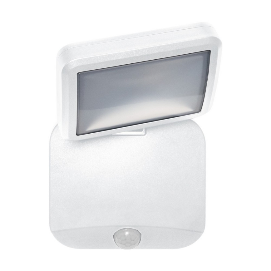 Ledvance - Udendørs LED væglampe med sensor BATTERY LED/4W/4xD IP54
