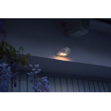 Ledvance - Udendørs LED væglampe med sensor DOORLED LED/1W/3xAA IP54