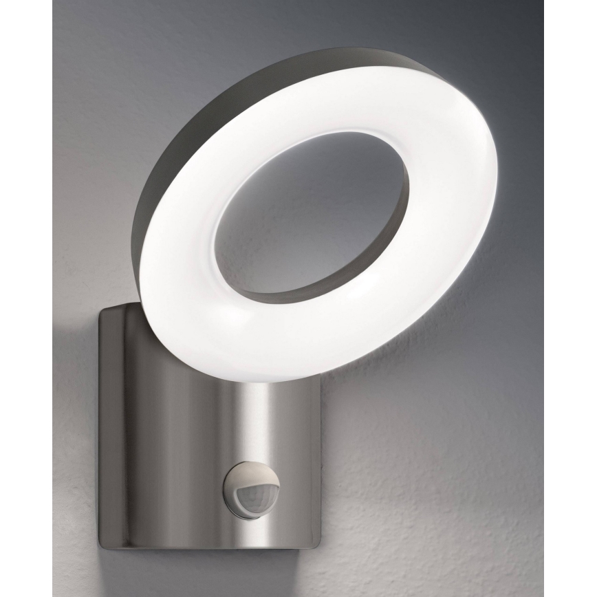 Ledvance - Udendørs LED væglampe med sensor LOOP 1xLED/12W/230V IP44