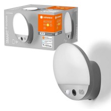 Ledvance - Udendørs LED væglampe med sensor og kamera SMART+ LED/15W/230V Wi-Fi IP44
