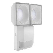Ledvance - Udendørs LED væglampe med sensor SPOT 2xLED/8W/230V IP55