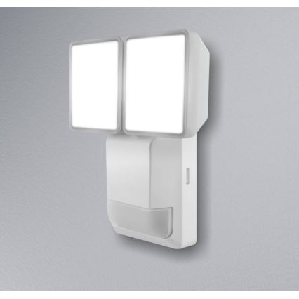 Ledvance - Udendørs LED væglampe med sensor SPOT 2xLED/8W/230V IP55