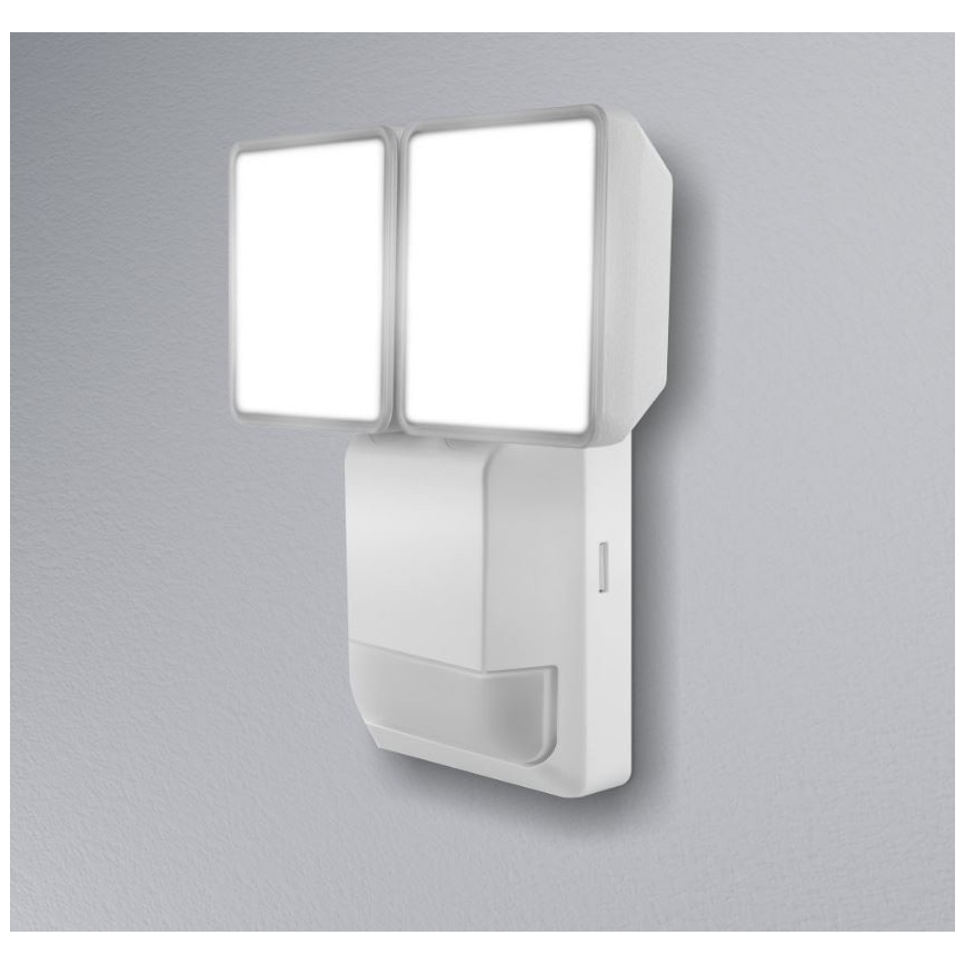 Ledvance - Udendørs LED væglampe med sensor SPOT 2xLED/8W/230V IP55