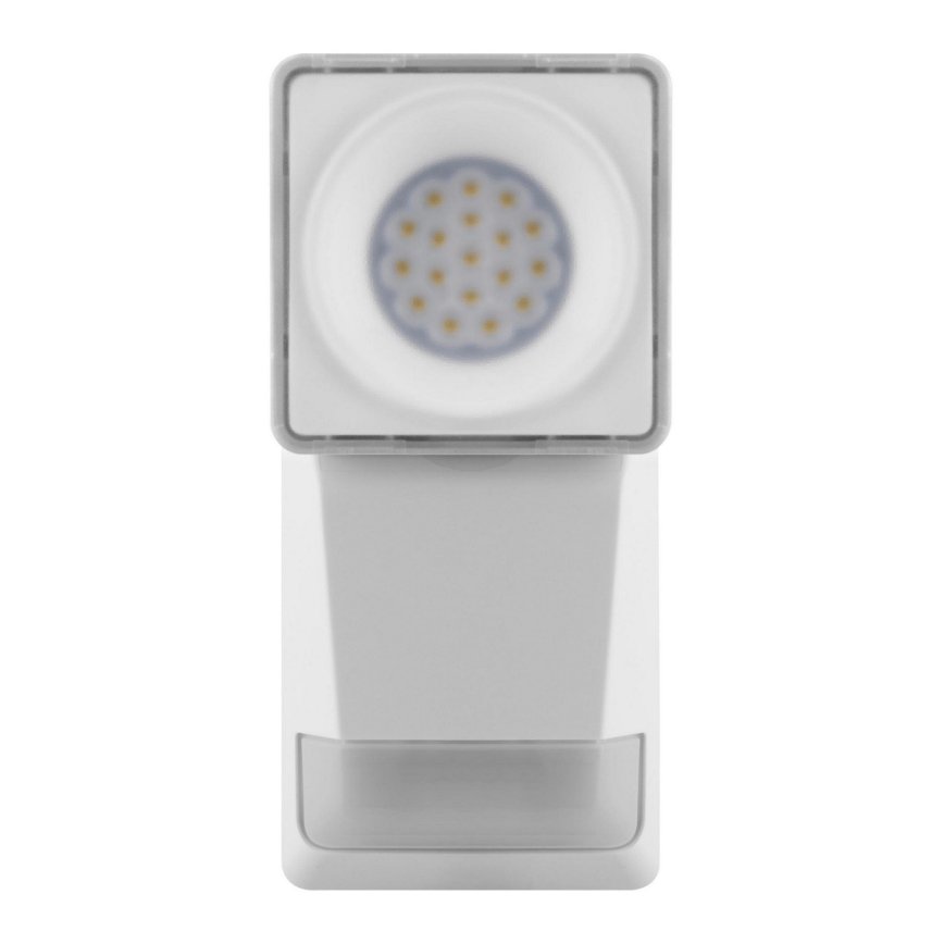 Ledvance - Udendørs LED væglampe med sensor SPOT LED/8W/230V IP55 hvid