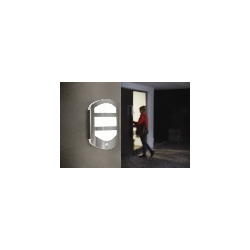 Ledvance - Udendørs LED væglampe PLATE LED/12W/230V IP44