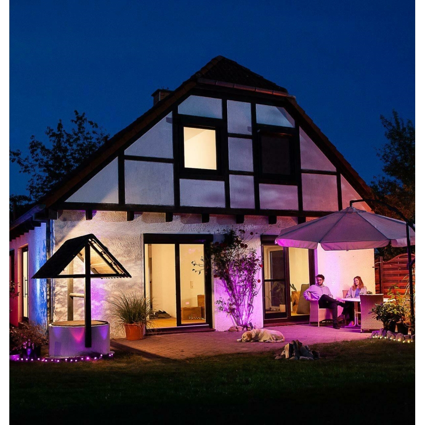 Ledvance - Udendørs LED væglampe RGBW-farver SMART+ CUBE LED/9,5W/230V IP44 Wi-Fi