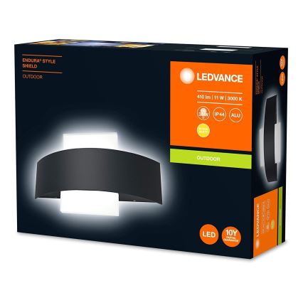 Ledvance - Udendørs LED væglampe SHIELD LED/11W/230V IP44