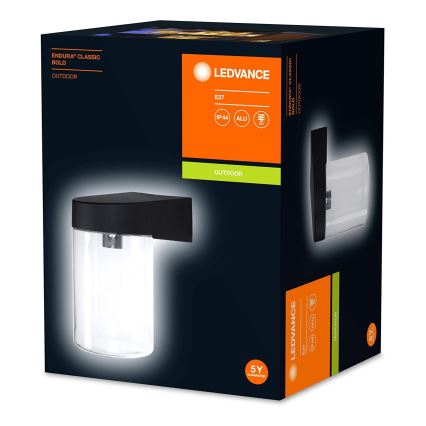 Ledvance - Udendørs væglampe BOLO 1xE27/60W/230V IP44