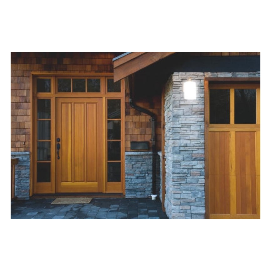 Ledvance - Udendørs væglampe CYLINDER 1xE27/60W/230V IP43