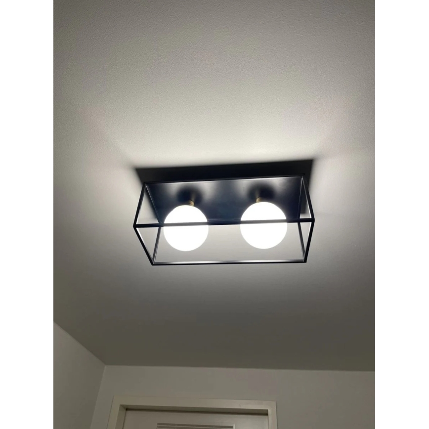 Ledvance - Udendørs væglampe DECOR SQUARE 2xG9/28W/230V IP44