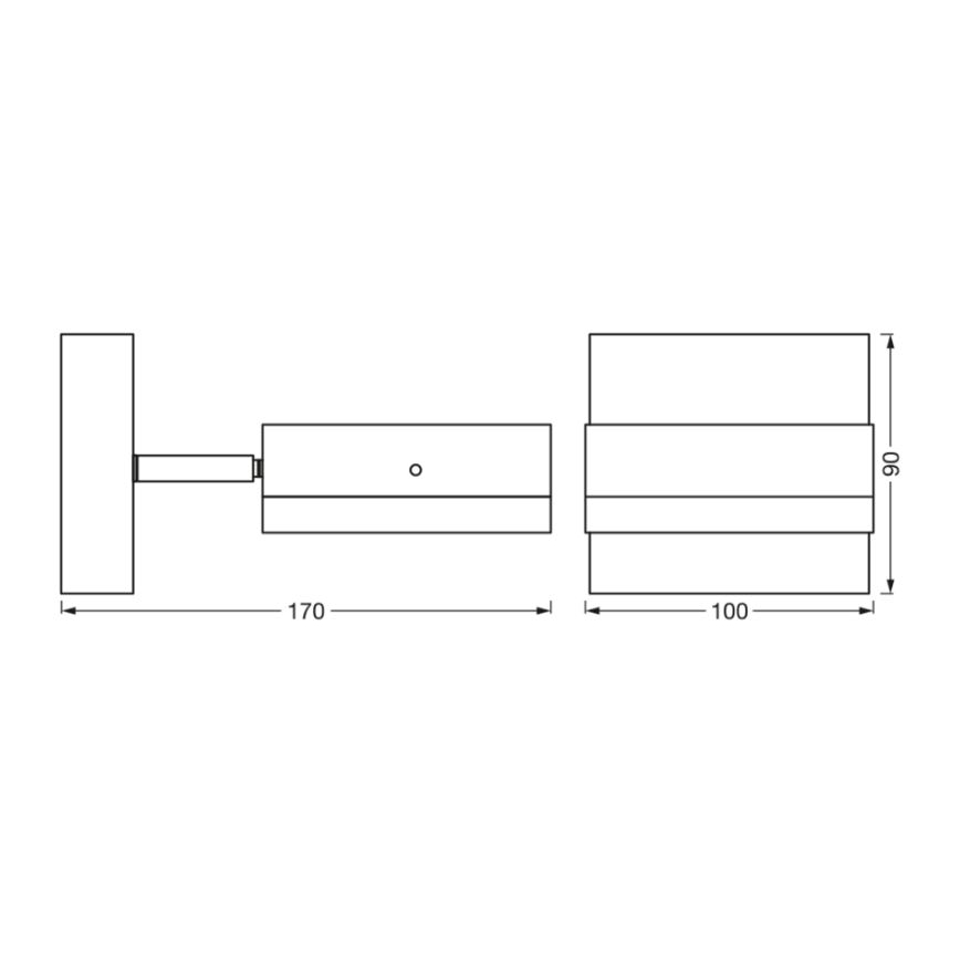 Ledvance - Udendørs væglampe ENDURA CLASSIC 1xGX53/12W/230V IP44
