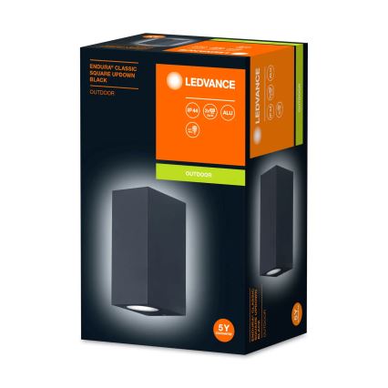 Ledvance - Udendørs væglampe ENDURA CLASSIC 2xGU10/35W/230V IP44