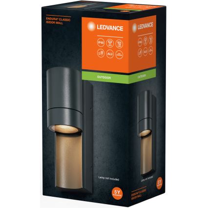 Ledvance - Udendørs væglampe ISIDOR 1xGU10/35W/230V IP65