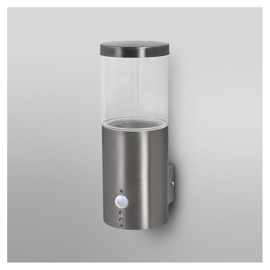 Ledvance - Udendørs væglampe med sensor EBRO 1xE27/20W/230V IP44