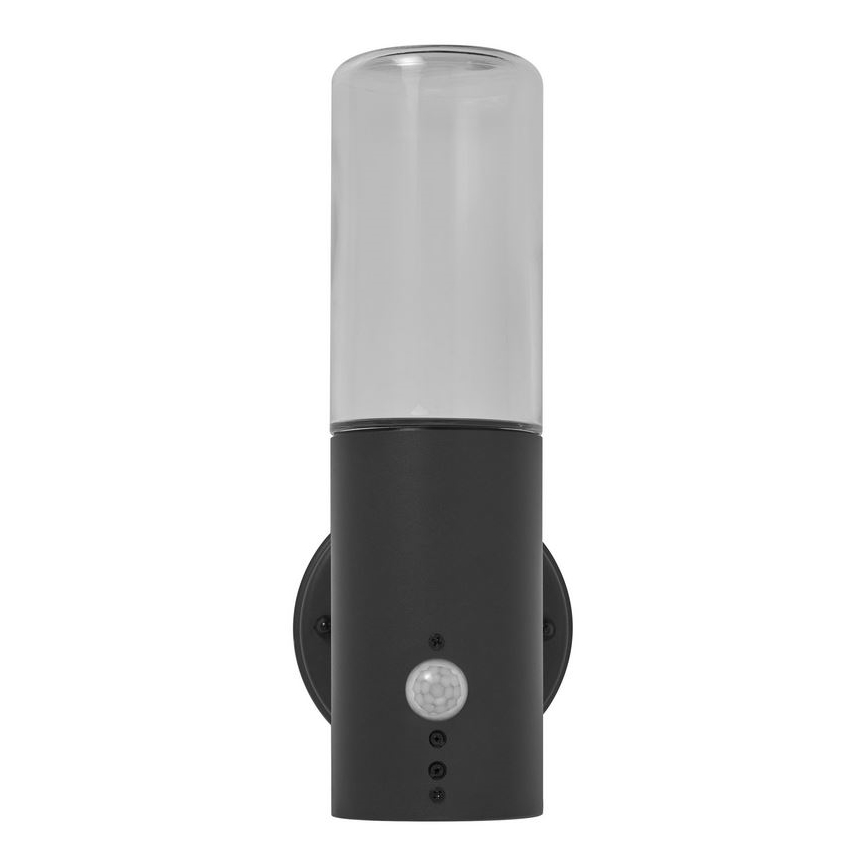 Ledvance - Udendørs væglampe med sensor FIGO CYLINDER 1xE27/20W/230V