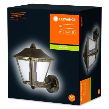Ledvance - Udendørs væglys ENDURA 1xE27/60W/230V IP44