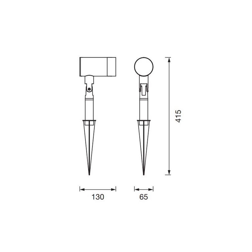Ledvance - Udendørslampe ENDURA CLASSIC 1xGU10/35W/230V IP54