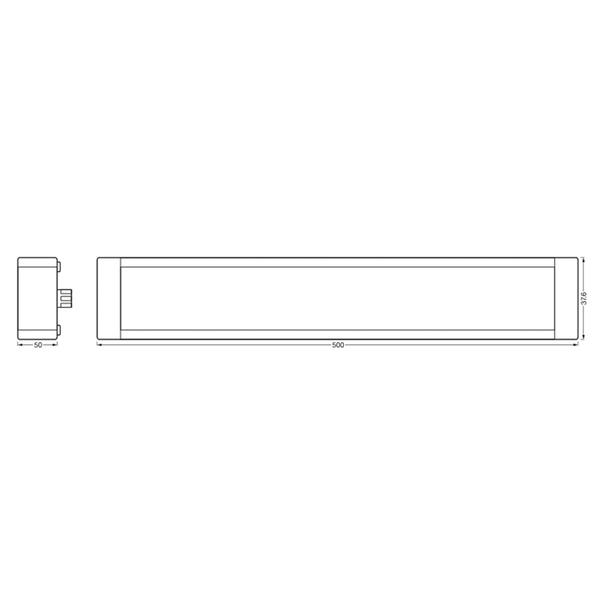 Ledvance - Udvidelsessæt LED underskabslampe dæmpbar SMART+ UNDERCABINET LED/8W/24V 2700-6500K Wi-Fi