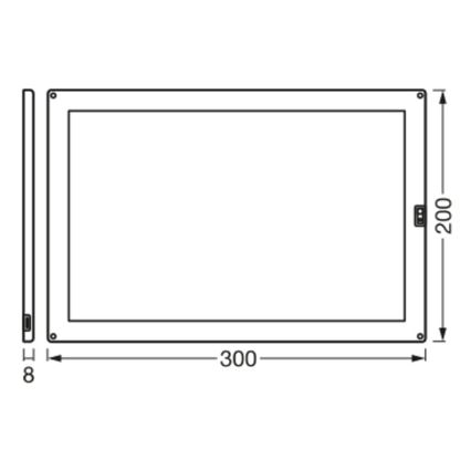 Ledvance - Udvidelsessæt LED møbelbelysning dæmpbar SMART+ UNDERCABINET LED/6,8W/24/230V 2700-6500K Wi-Fi