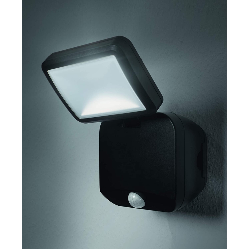 Ledvance - Væghængt LED projektør med sensor SPOTLIGHT LED/4W/4xD IP54