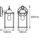 Ledvance - Væglampe ENDURA 1xE27/60W/230V IP23
