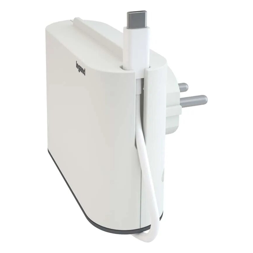 Legrand 049401 - Forgreningsled 2Z Type C + USB-A + USB-C hvid