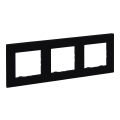 Legrand - 3-moduls ramme NILOE STEP sort