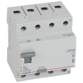 Legrand - 4-polet fejlstrømsafbryder RX3 4P 25 A 30 mA AC