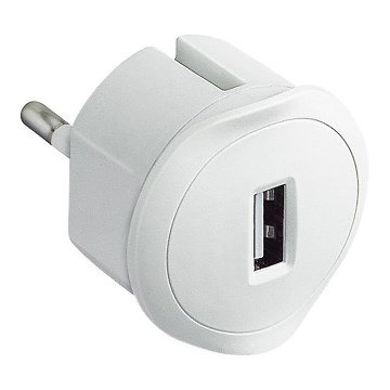 Legrand 50680 - USB plug-in adapter 230V/1,5A hvid