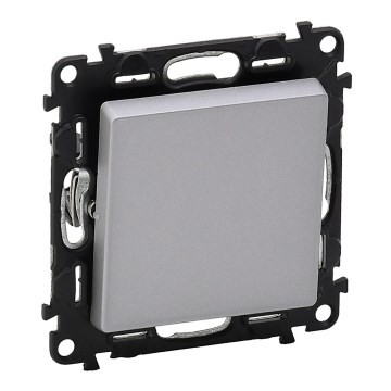 Legrand 752301 - Afbryder VALENA LIFE nr. 1 250V/10A aluminium