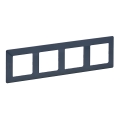 Legrand 754094 - Ramme til afbrydere VALENA LIFE 4P azurblå