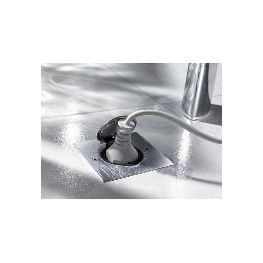 Legrand 89700 - Ramme til gulv stikkontakt PLATINUM 2M IP44 rustfri