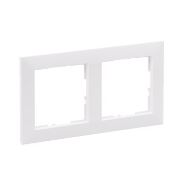 Legrand - dobbelt ramme SUNO hvid