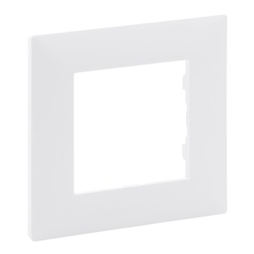 Legrand - Enkel ramme NILOE STEP, hvid