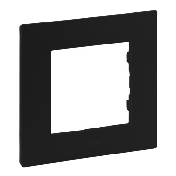 Legrand - Enkel ramme NILOE STEP sort
