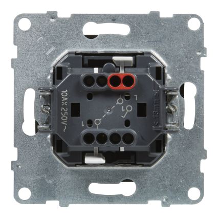 Legrand - Enkeltpolet afbryder č. 1 uden ramme SUNO sort