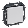 Legrand - Enpolet afbryder nr. 1 uden ramme NILOE STEP hvid